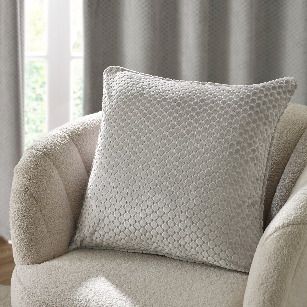 Neptune 50x50 Cushion Case Silver