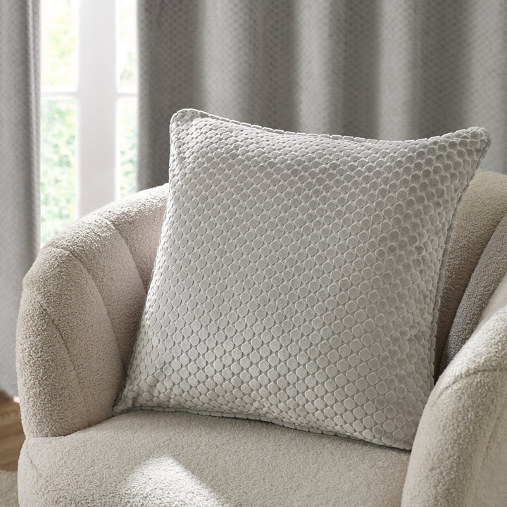 Neptune 50x50 Cushion Case Silver