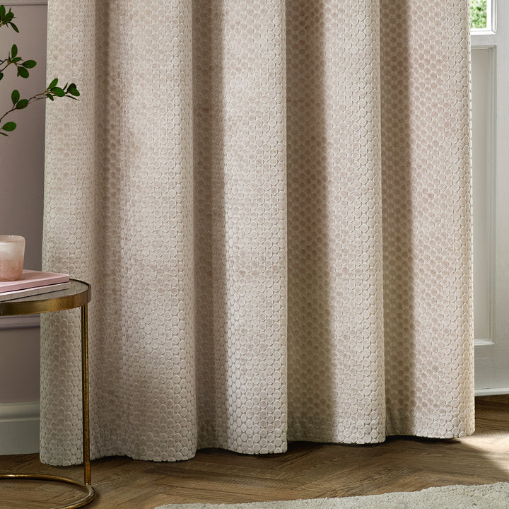 Neptune 168x229 Eyelet Curtains Champagne - image 4