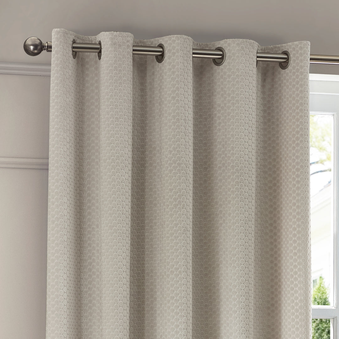 Neptune 229x183 Eyelet Curtains Ivory - image 3