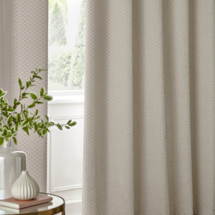 Neptune 117x183 Eyelet Curtains Ivory - image 5