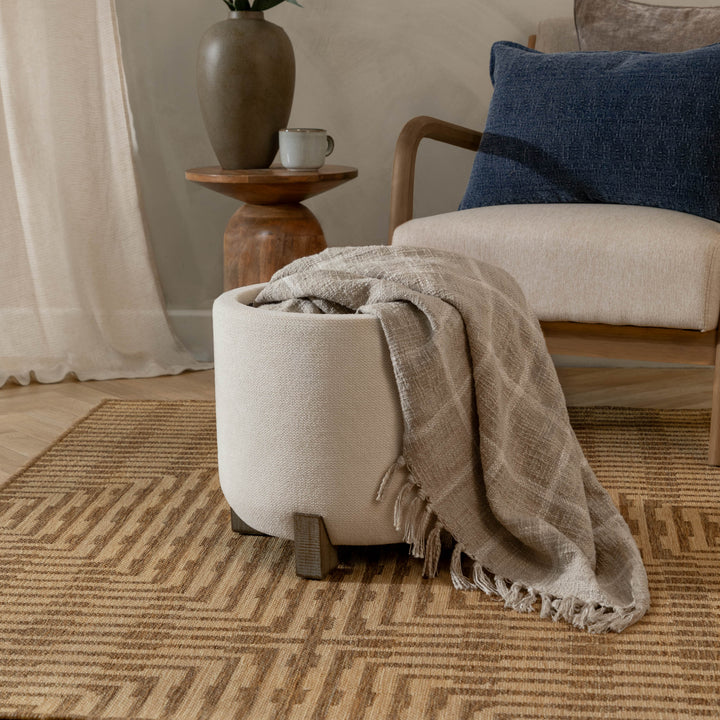 Neven Footstool Frame Ecru - image 6