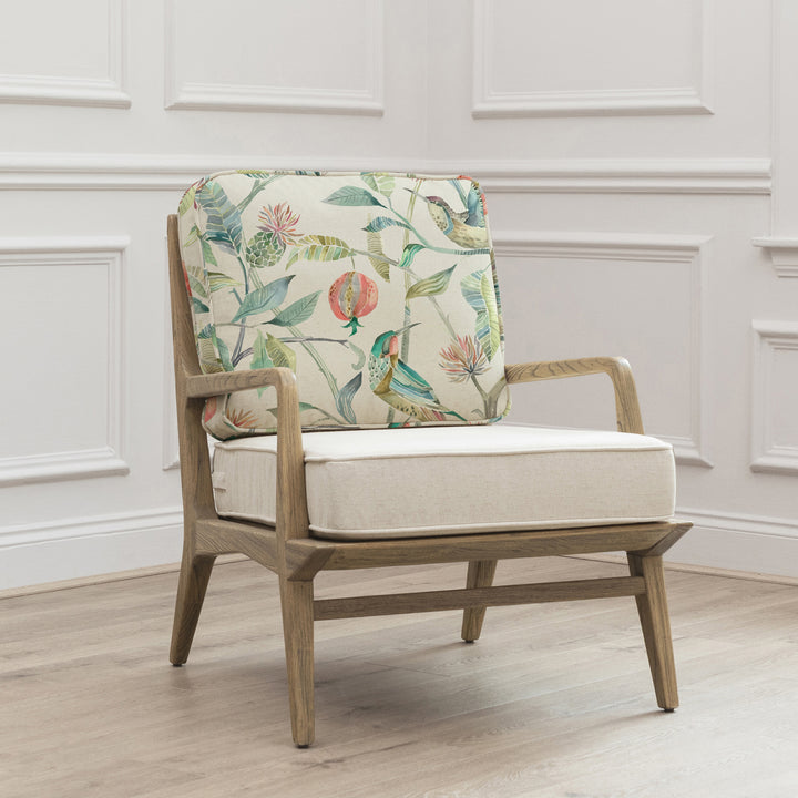 IDRIS CHAIR COLYFORD POMEGRANATE