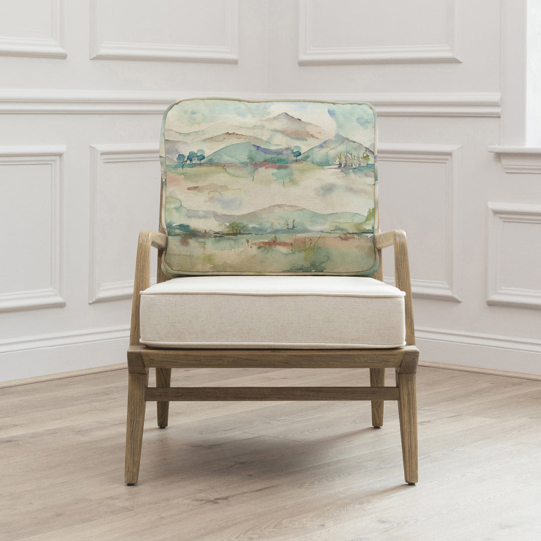IDRIS CHAIR RUSSET SHORES LINEN