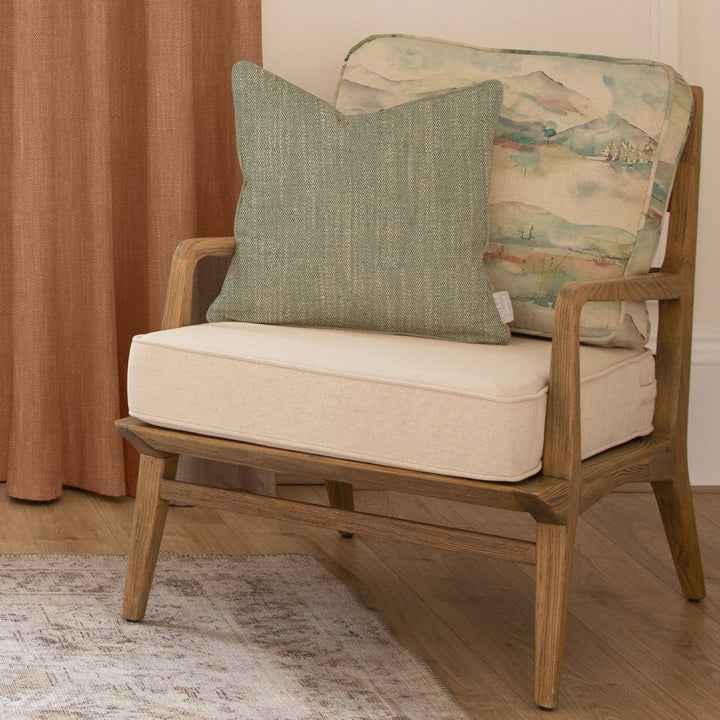 IDRIS CHAIR RUSSET SHORES LINEN