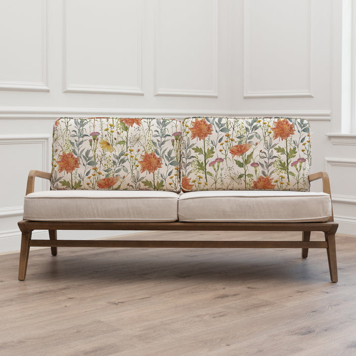IDRIS 2 SEATER DELAMERE LINEN