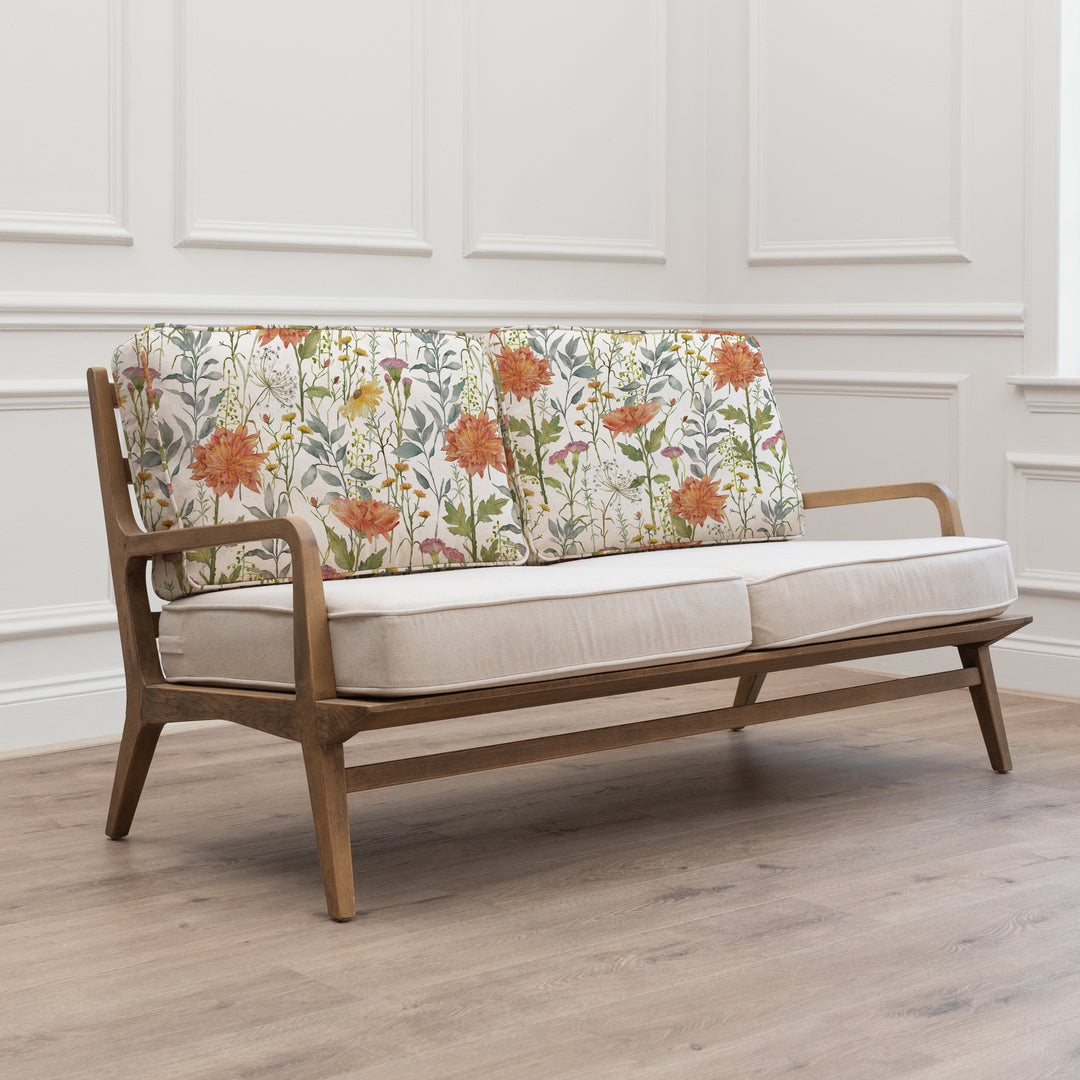 IDRIS 2 SEATER DELAMERE LINEN