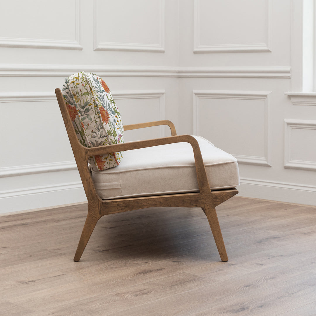 IDRIS 2 SEATER DELAMERE LINEN