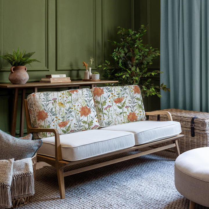 IDRIS 2 SEATER DELAMERE LINEN