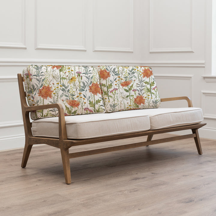IDRIS 2 SEATER DELAMERE LINEN