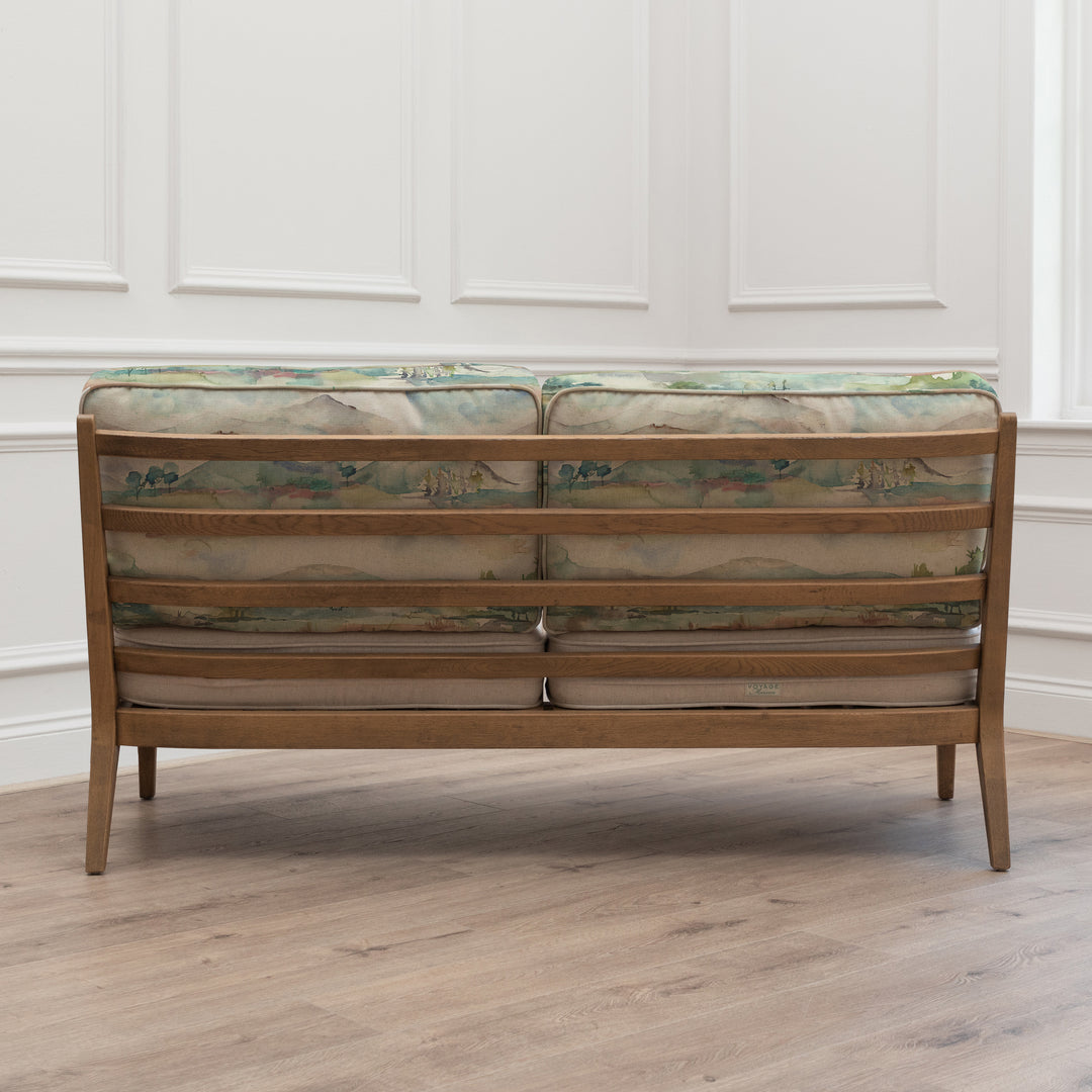 IDRIS 2 SEATER RUSSET SHORES LINEN