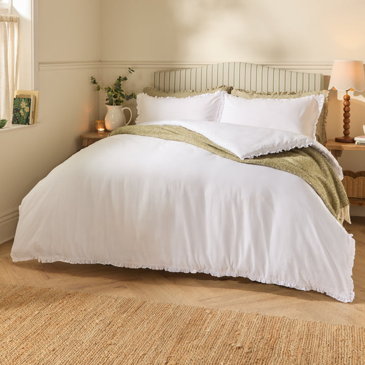 Newtilly King Duvet Set White