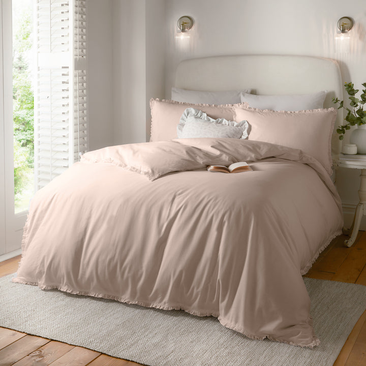 Newtilly King Duvet Set Blush Pink