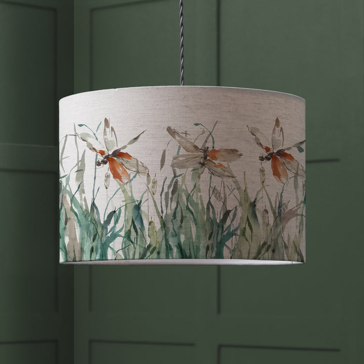 NIGHTINGALE EVA 30X21CM LAMPSHADE PERIDOT