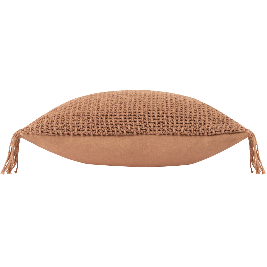 NIMBLE 45X45 CUSHION CASE BAKED EARTH