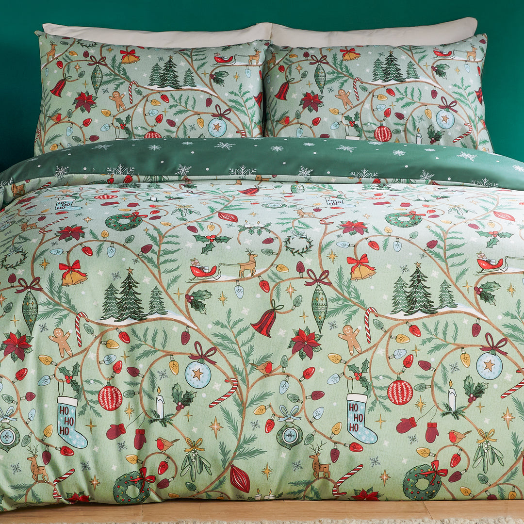 Noelle King Duvet Sets Green - image 3