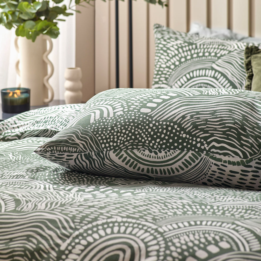 Nola Double Duvet Set Olive - image 3