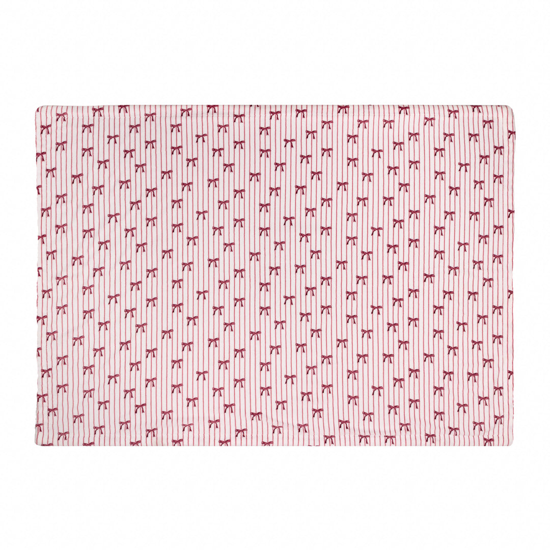Noortje Bows 130x180 Sherpa Throw Silk Pink - image 3