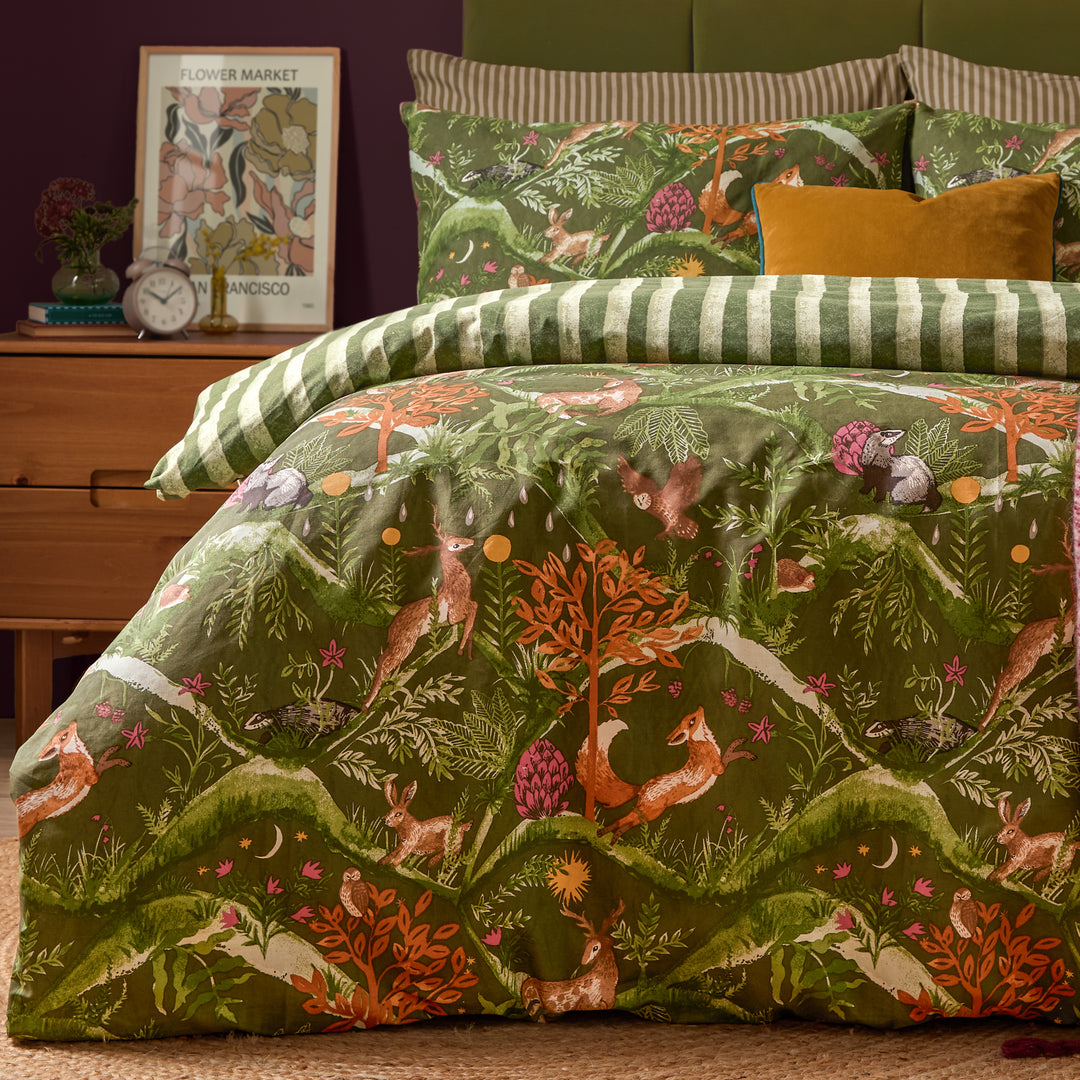 Nya Woodland Double Duvet Set Forest - image 4