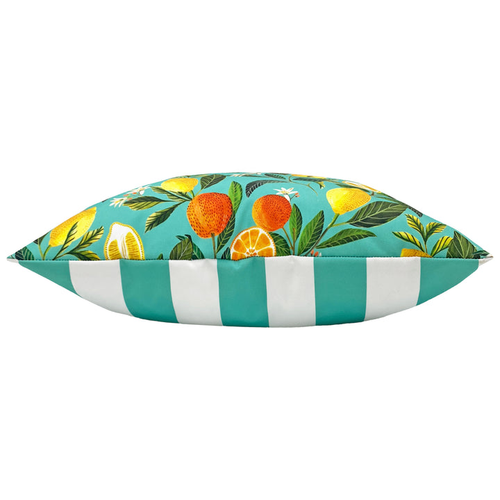 Orange Blossom 43x43 Outdoor Cushion Cover Multi - image 3