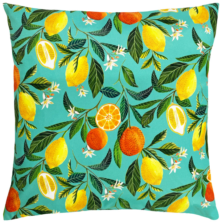 Orange Blossom 43x43 Outdoor Cushion Cover Multi