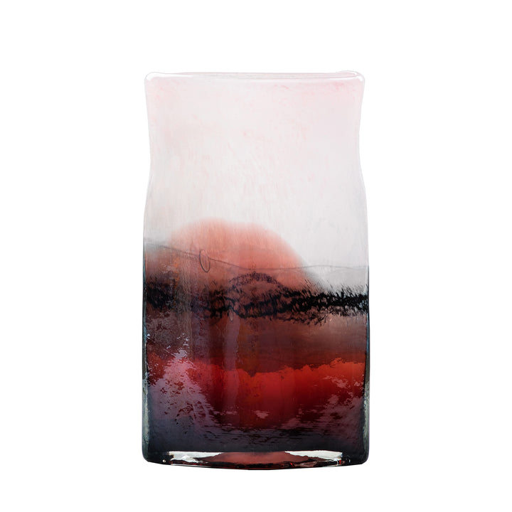 ODENSA GLASS VASE BLUSH