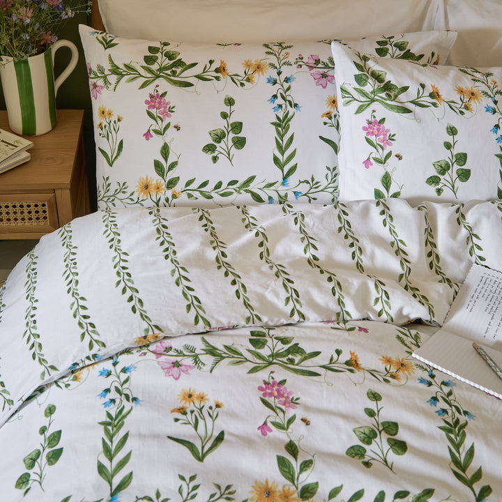 Olivia Single Duvet Set Green - image 2