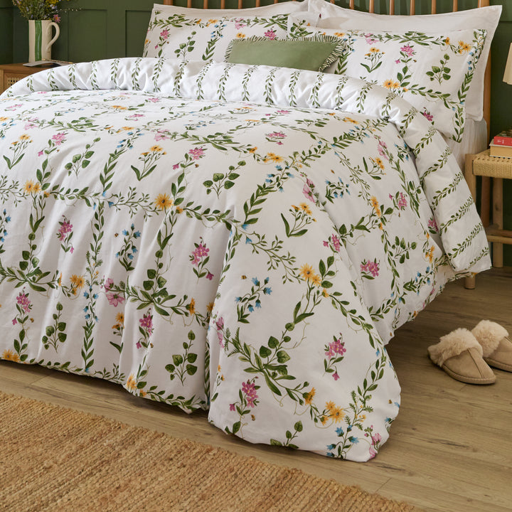 Olivia Single Duvet Set Green - image 3