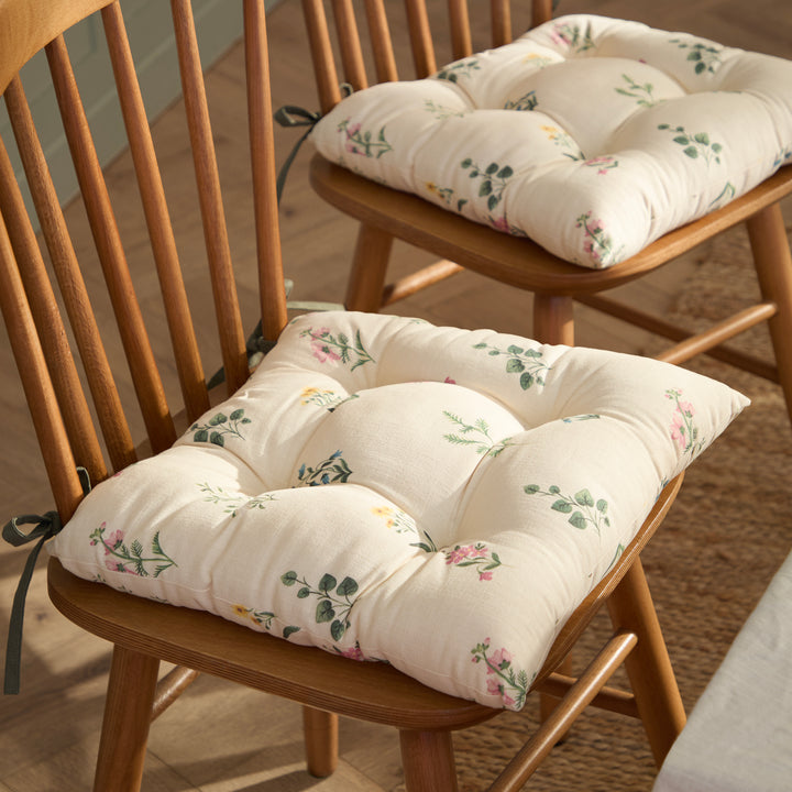 Olivia 40x40 Seat Pads Green