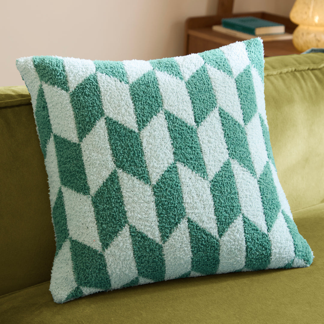 Olsen 45x45 Cushion Case Good For You Green