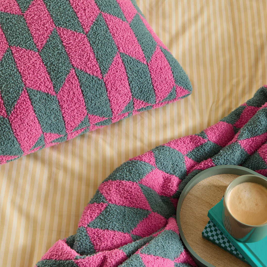 Olsen 45x45 Cushion Case Retro Pink - image 5