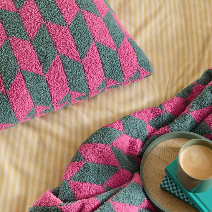 Olsen 45x45 Cushion Case Retro Pink - image 5
