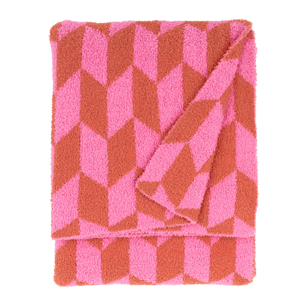 Olsen 130x180 Throw Pink Pop - image 2