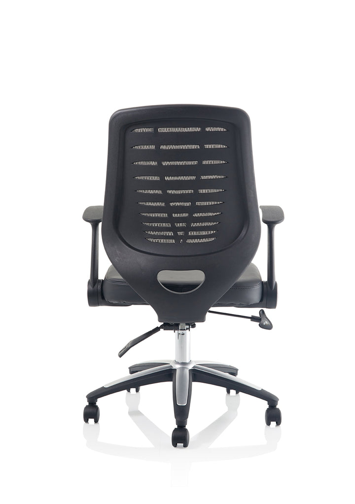 Relay Medium Mesh Back Task Operator Office Chair with Arms
