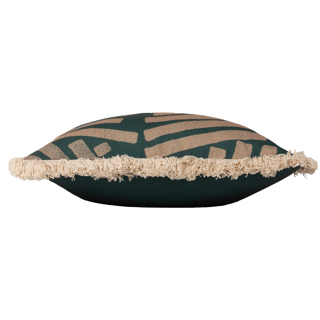OROMO 45X45 CUSHION CASE GREEN