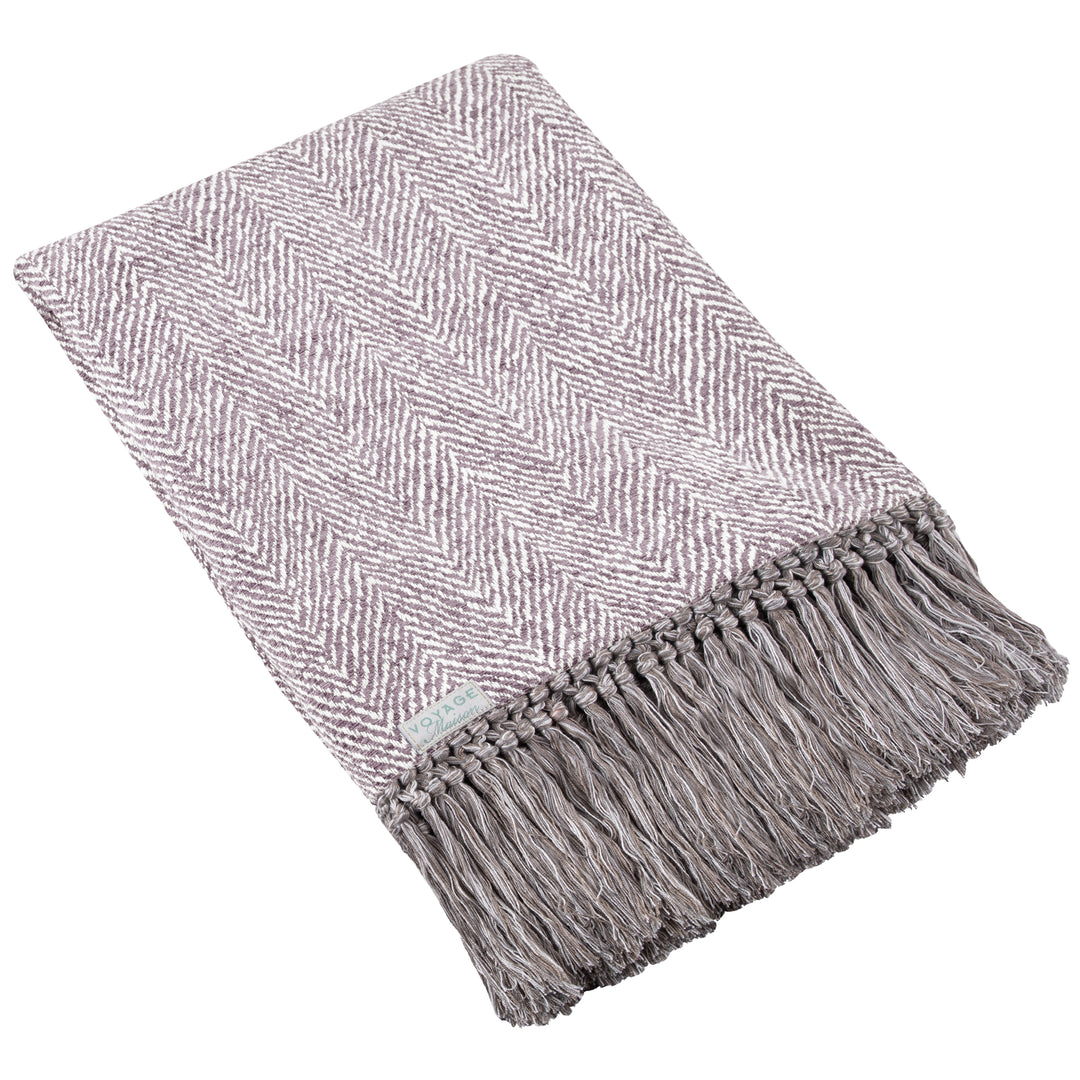 ORYX 136X200 THROW HEATHER