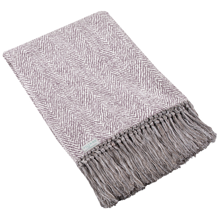 ORYX 136X200 THROW HEATHER