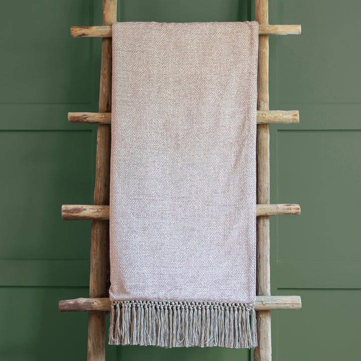 ORYX 136X200 THROW HEATHER