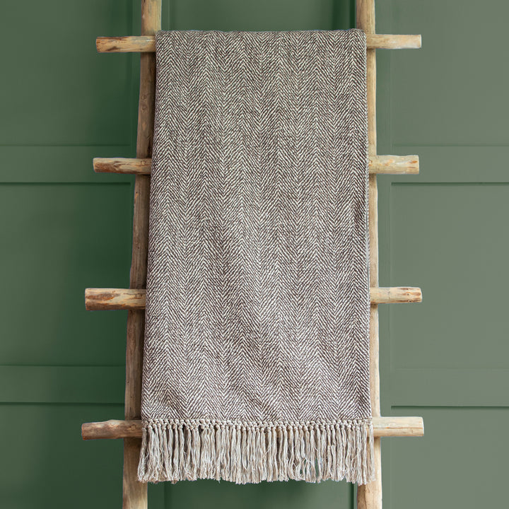ORYX 136X200 THROW SLATE