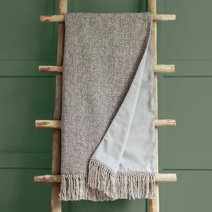 ORYX 136X200 THROW SLATE