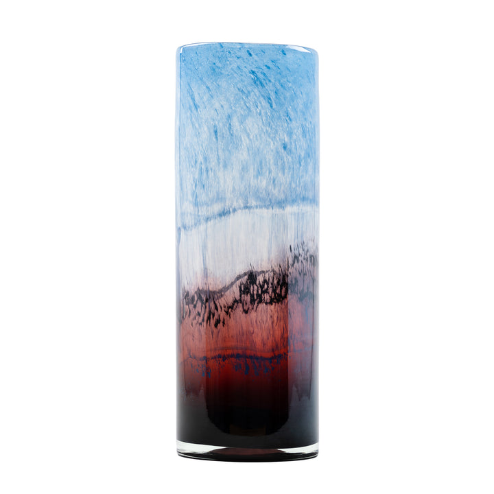 OSLOVOR GLASS VASE INDIGO