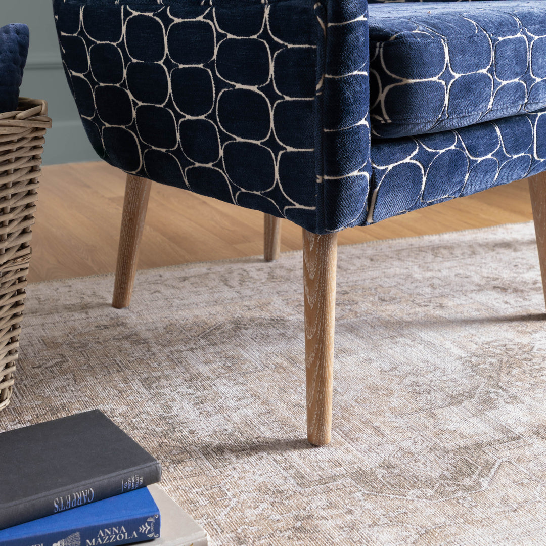 OSWALD ARMCHAIR BLUE