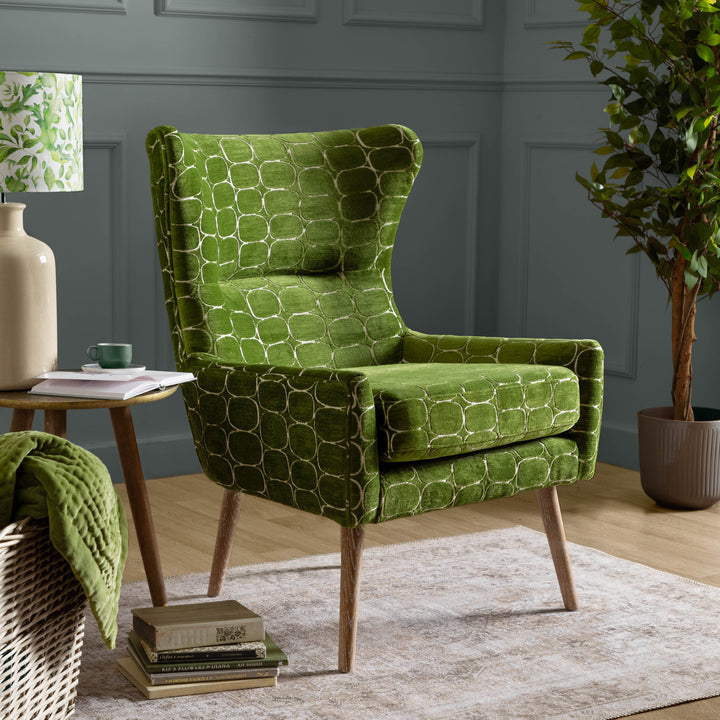 OSWALD ARMCHAIR GREEN