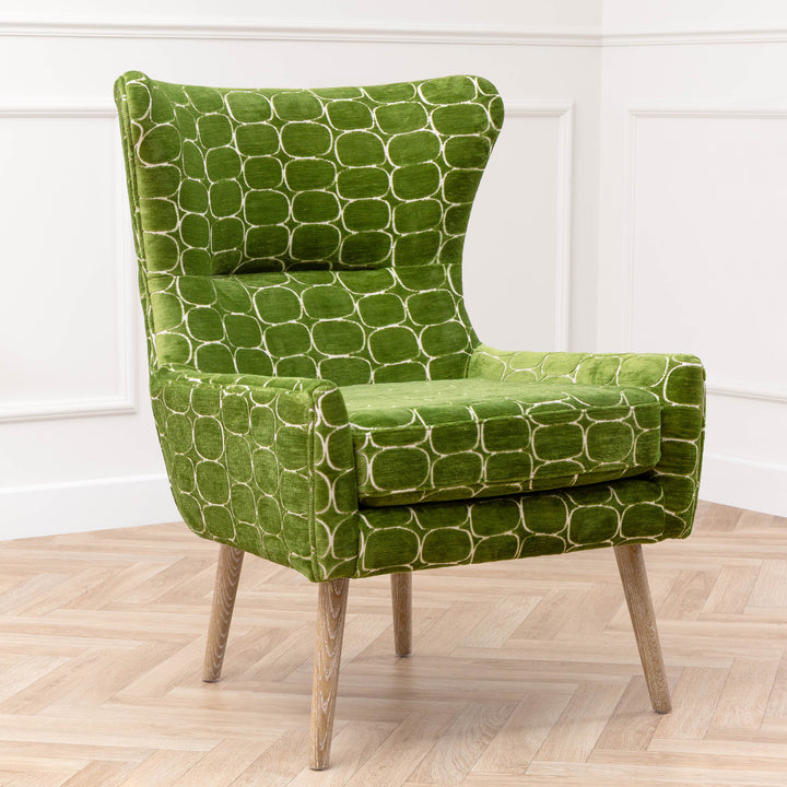 OSWALD ARMCHAIR GREEN