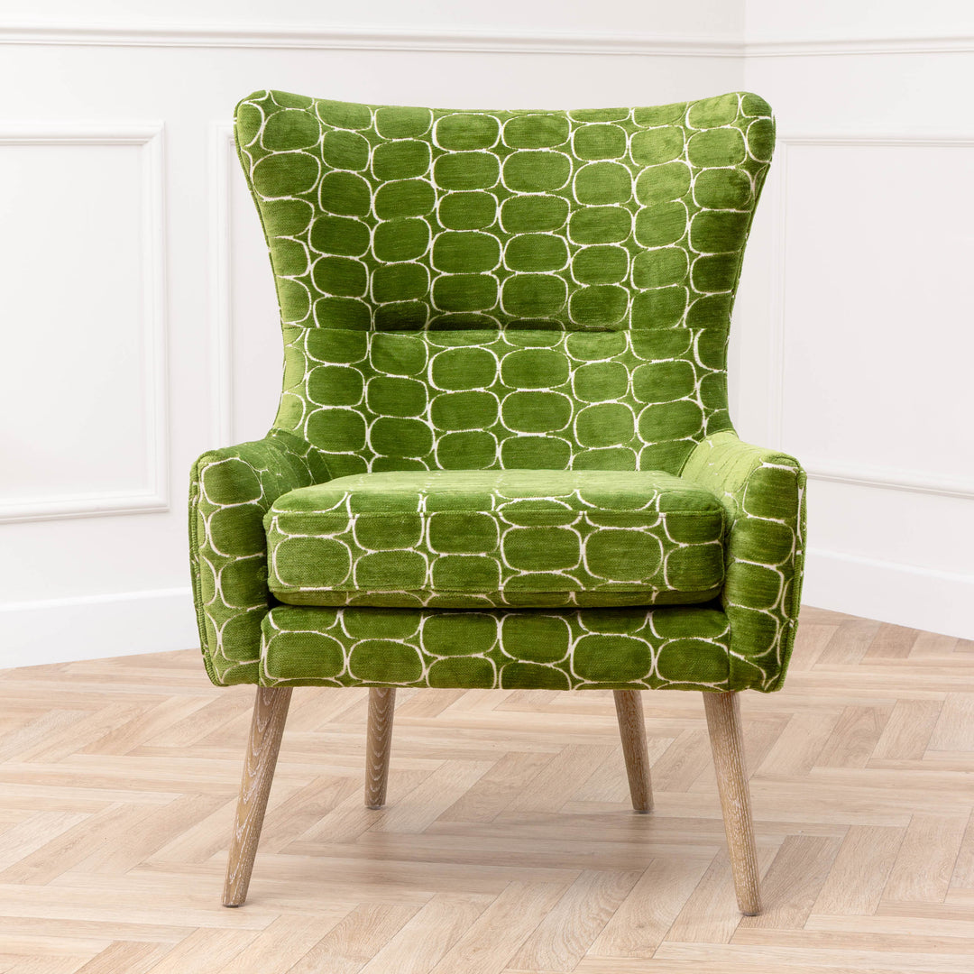 OSWALD ARMCHAIR GREEN