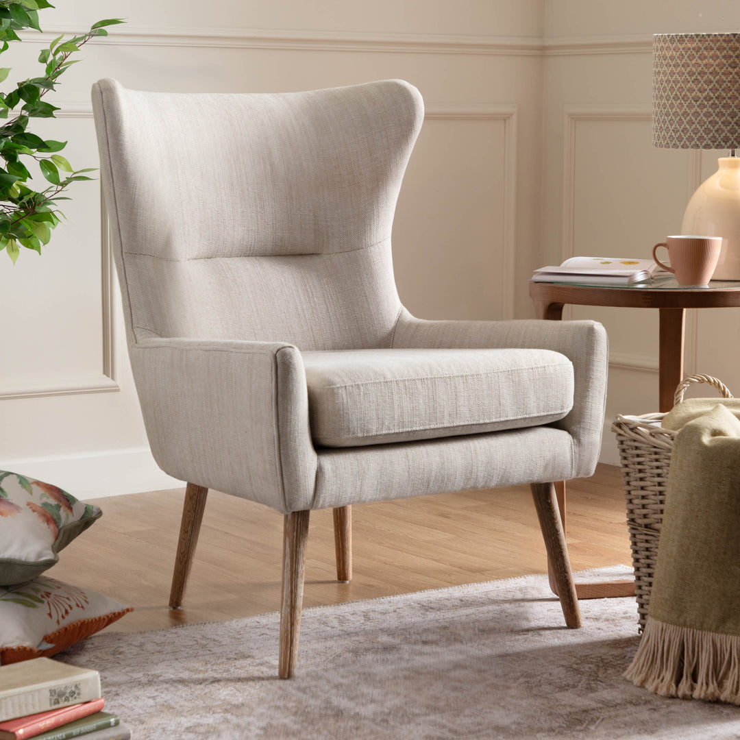 OSWALD ARMCHAIR LINEN