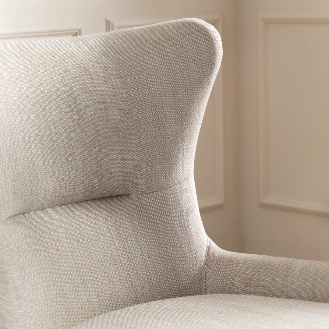 OSWALD ARMCHAIR LINEN