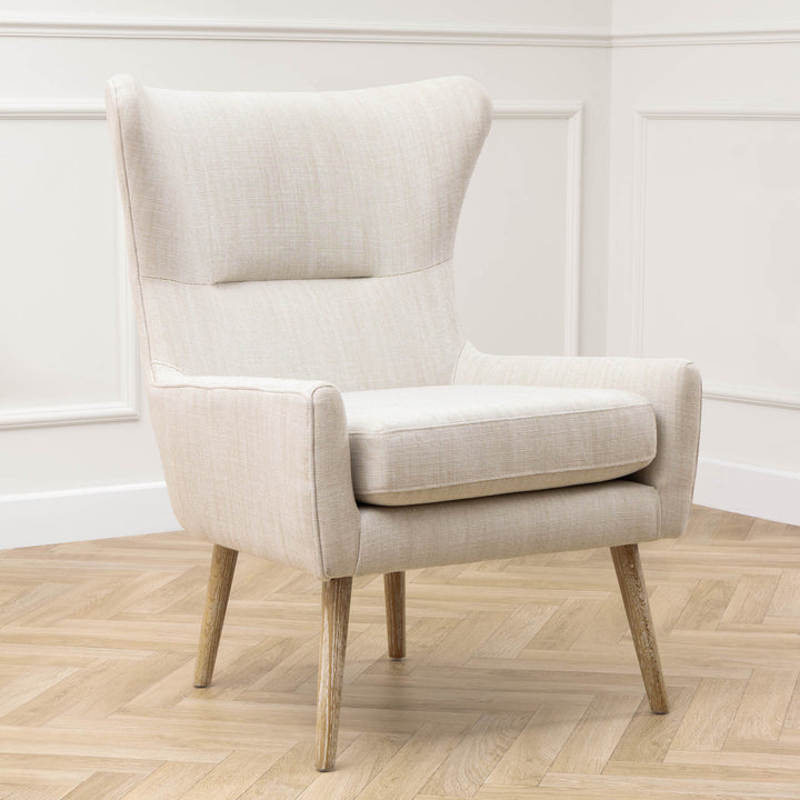 OSWALD ARMCHAIR LINEN
