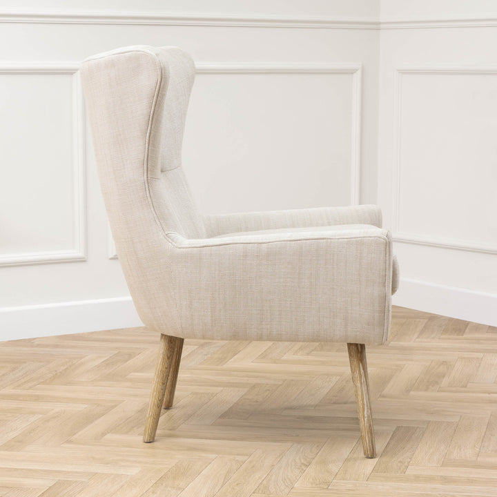 OSWALD ARMCHAIR LINEN