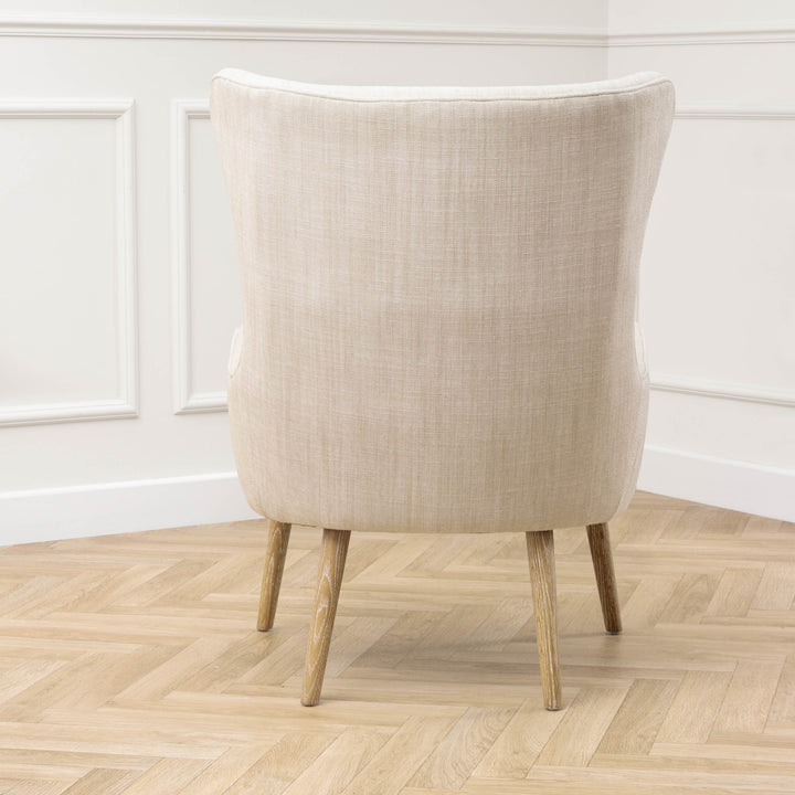OSWALD ARMCHAIR LINEN